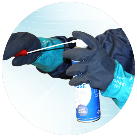 Bombe air comprime Airbuse