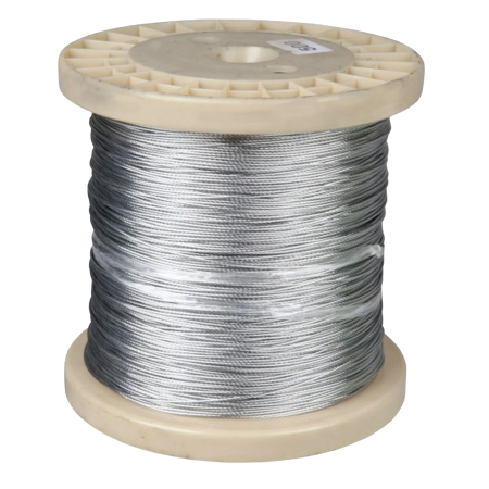 Cable acier galvanise 200m