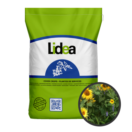 Couverts v&eacute;g&eacute;taux m&eacute;thanisation Lidmetha 20 15Kg