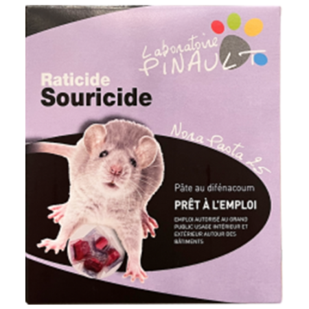Raticide en pate difenacoum 150g