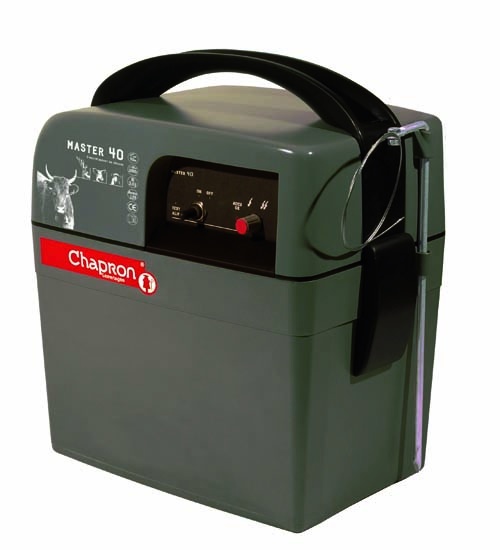 Electrificateur de cl�ture �lectrique MASTER 40.2 � alimentation par accumulateur