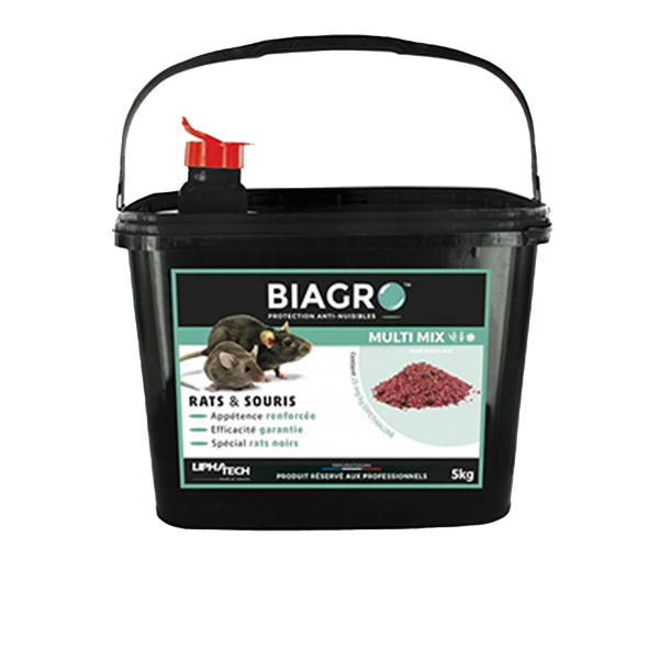 Raticide Biagro Multimix 5Kg
