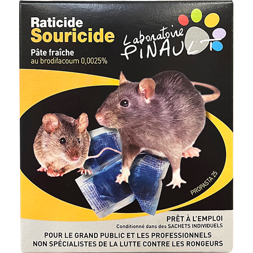 Raticide pate Fanga B+ Brodifacoum 150g